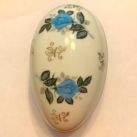 Ceramic Egg Candy Dish-